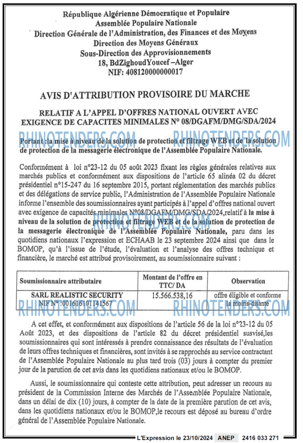 L'EXPRESSION