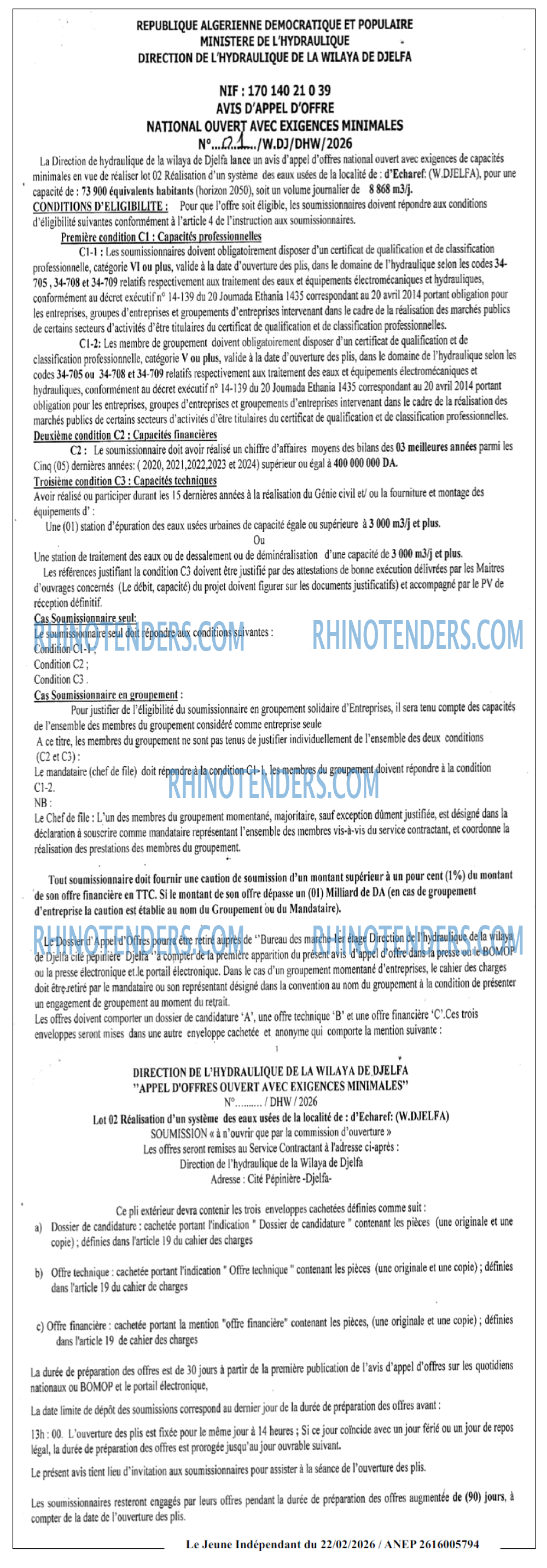 Jeune Independant