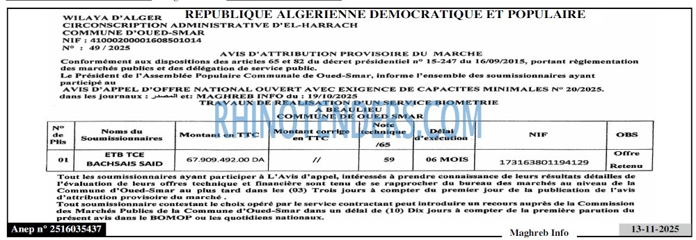 LE MAGHREB