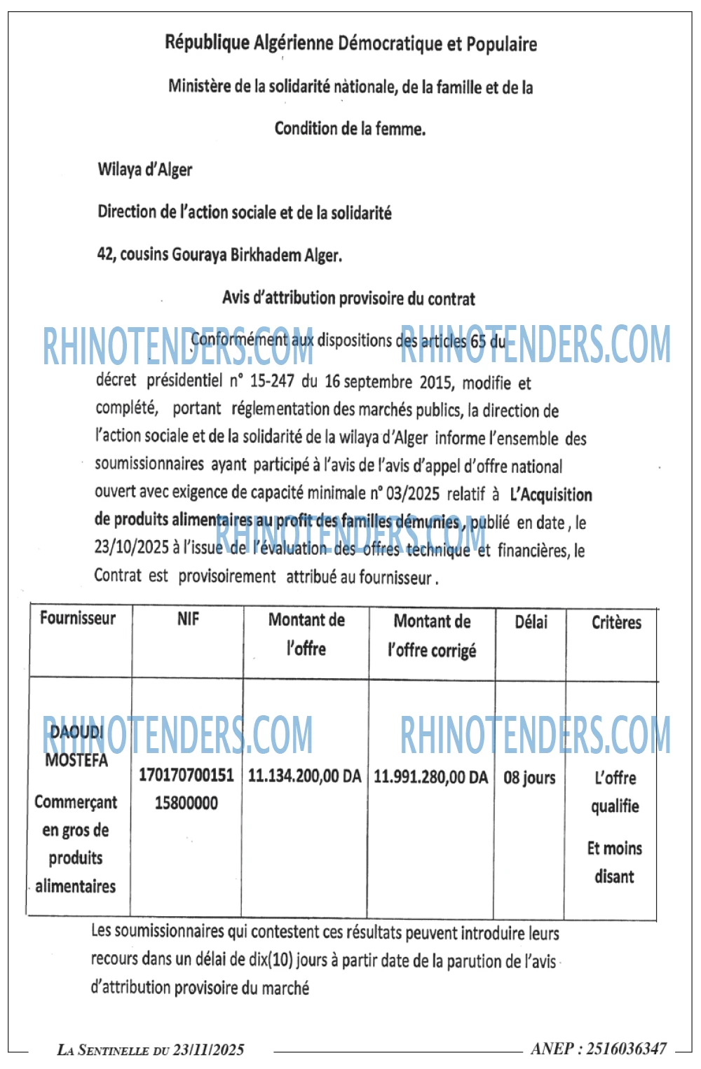 Sentinelle