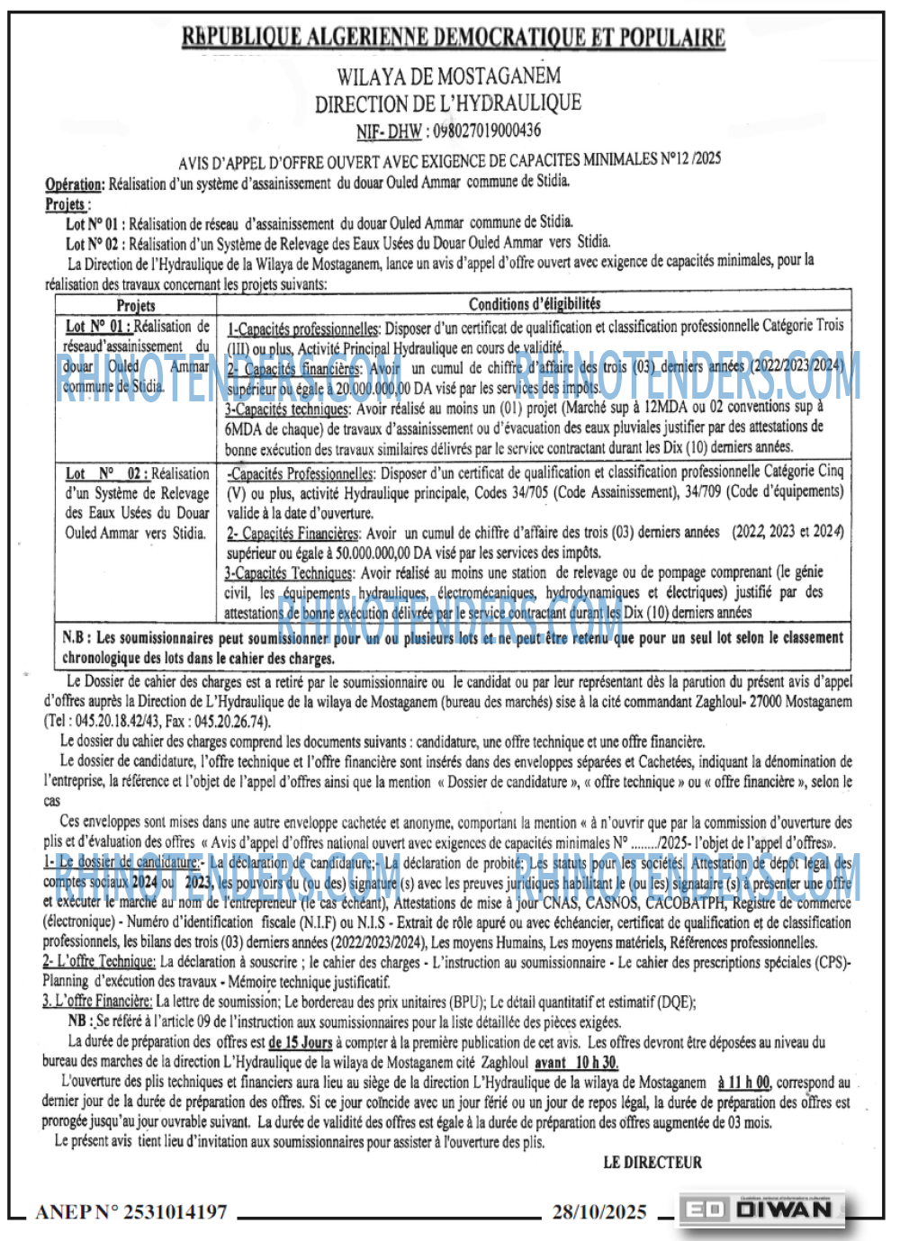 EDIWAN