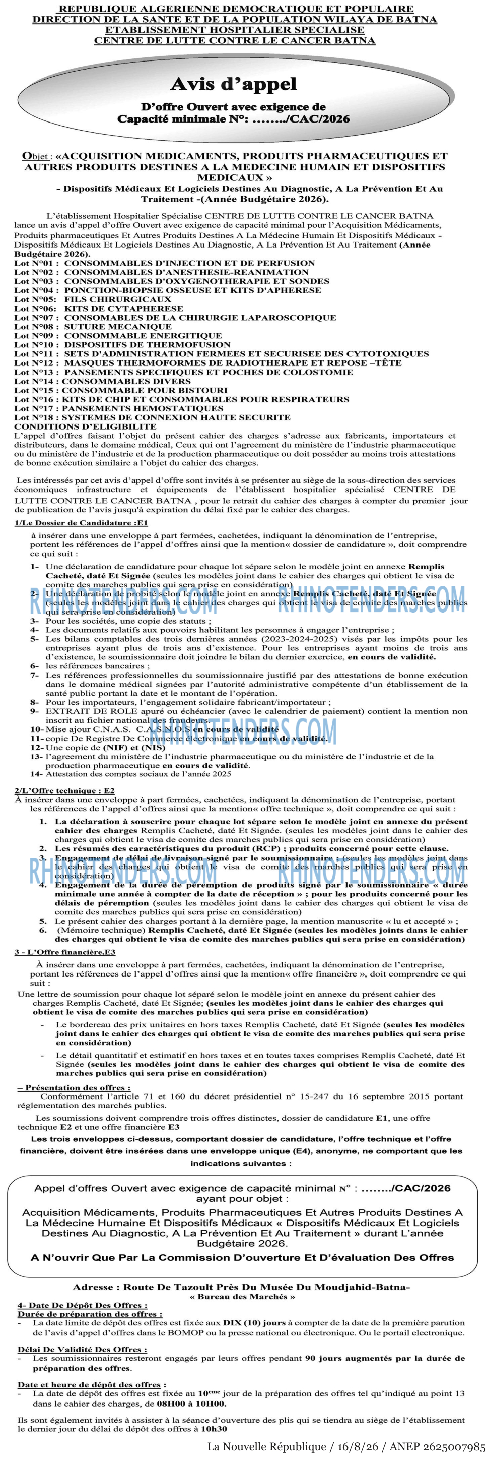 NOUVELLE REPUBLIQUE
