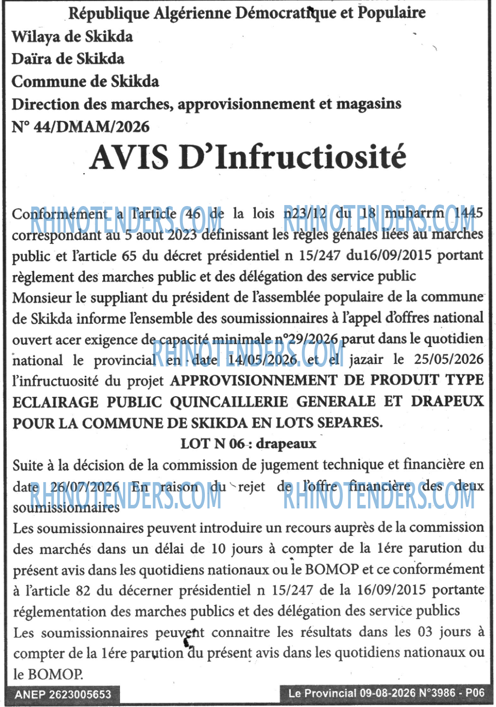 LE PROVINCIAL