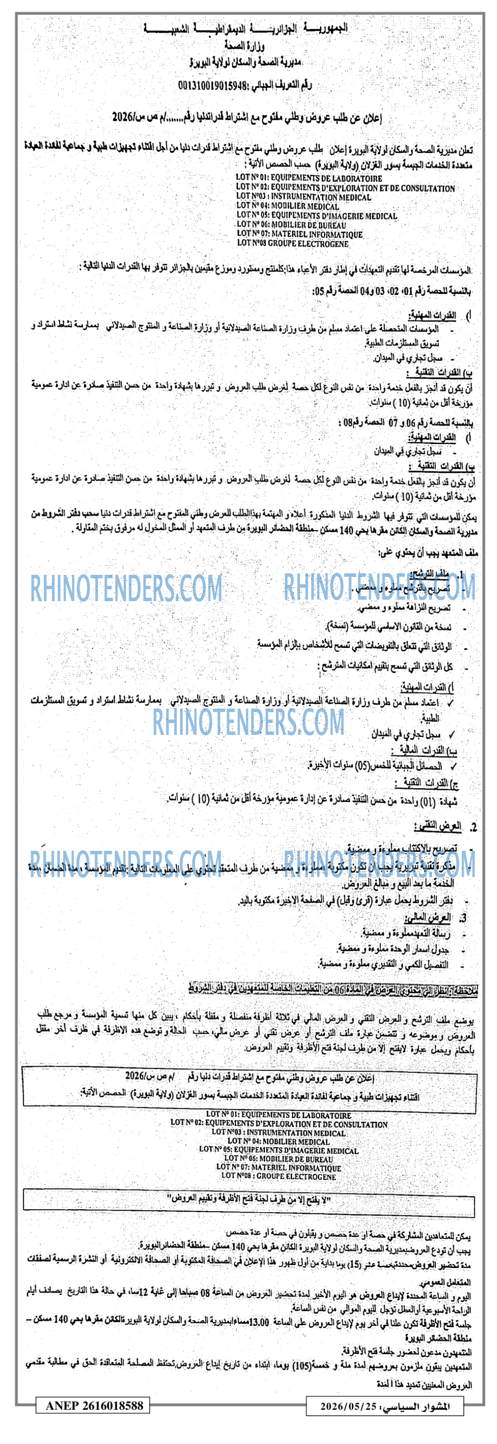 المشوار السياسي