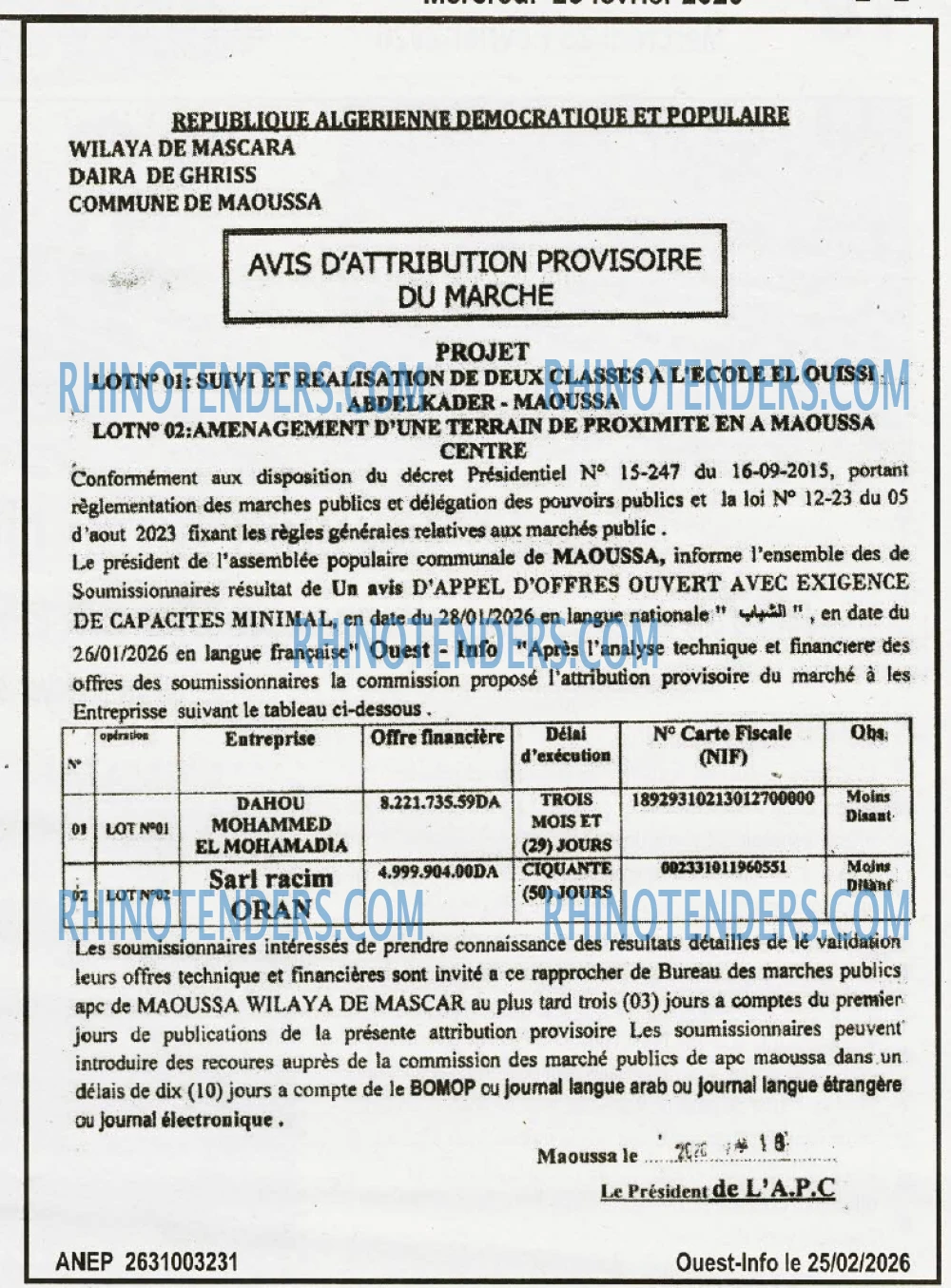 OUEST INFO
