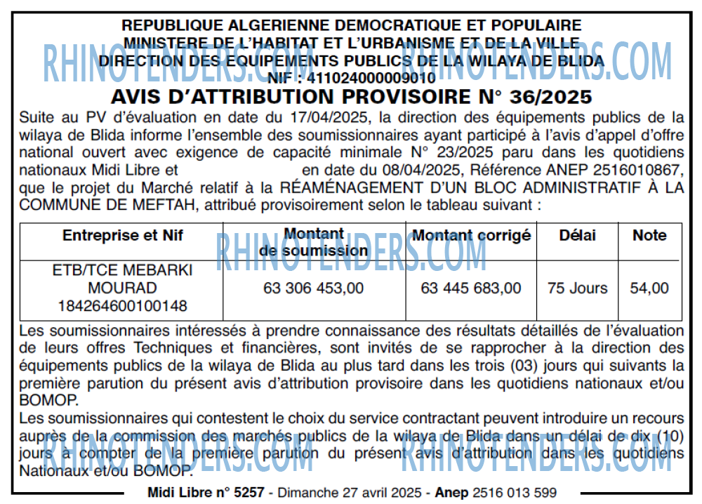 CAP OUEST
