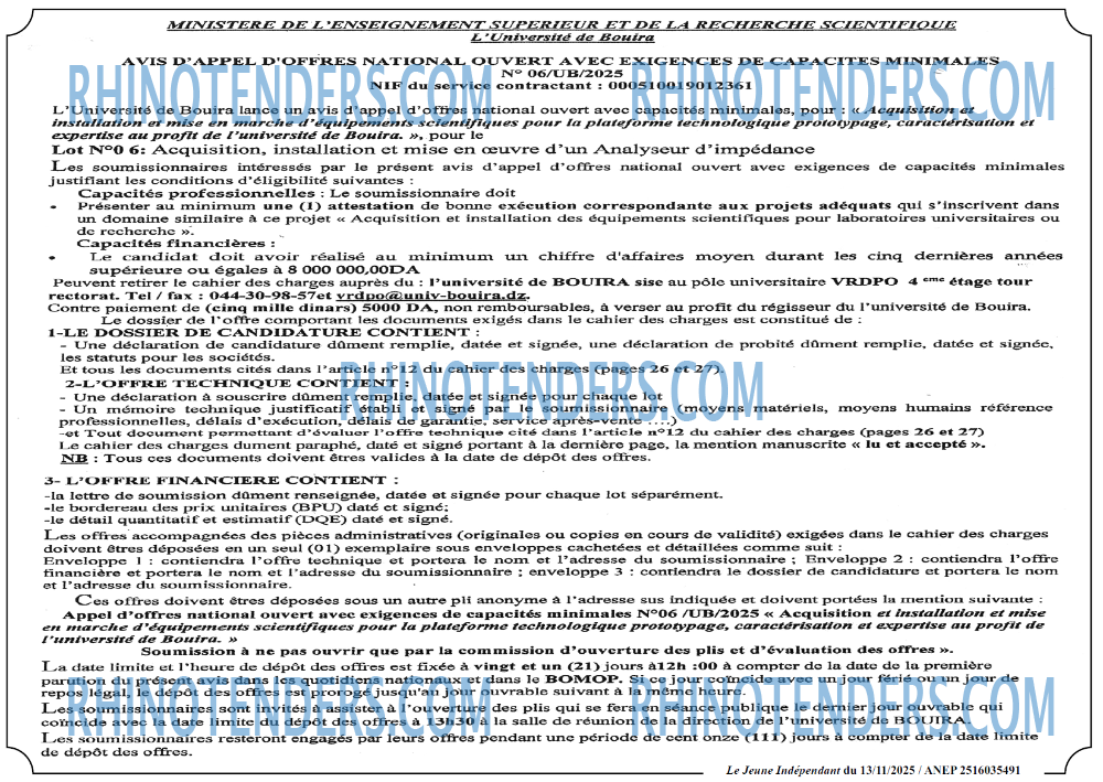 Jeune Independant