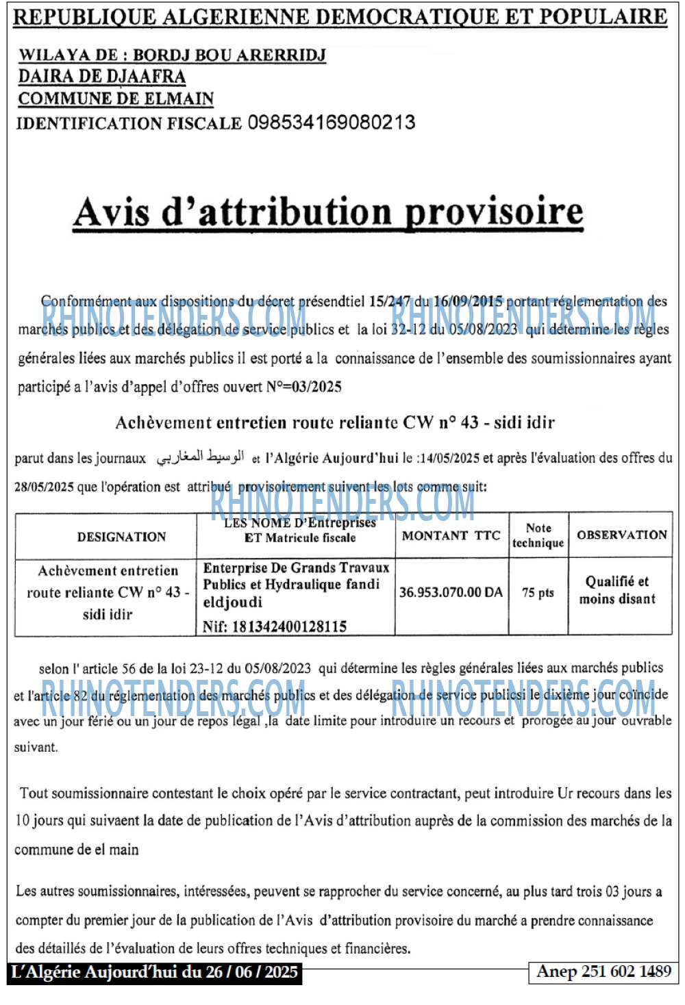 Aujourd'hui
