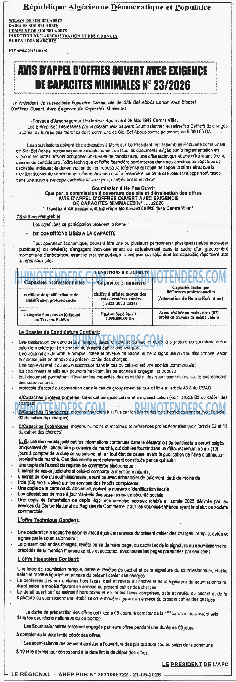 LE REGIONAL