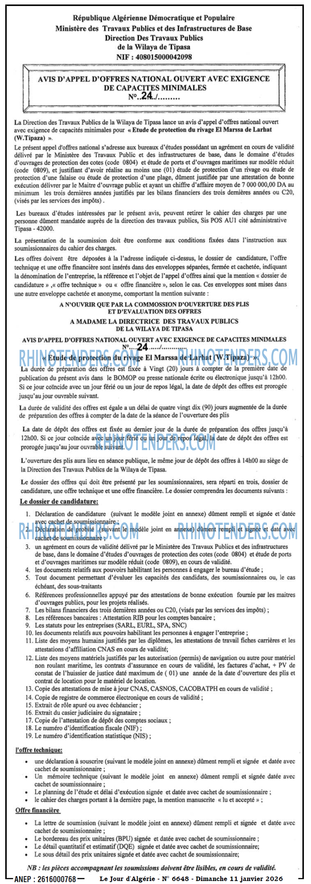 Le Jour d'Algérie