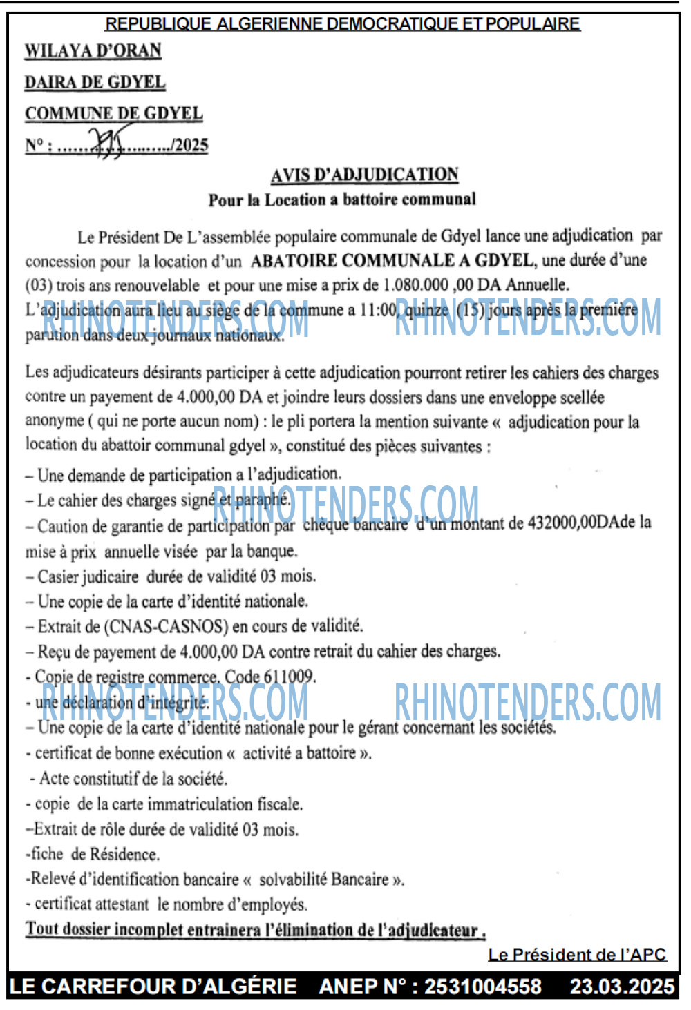LE MAGHREB