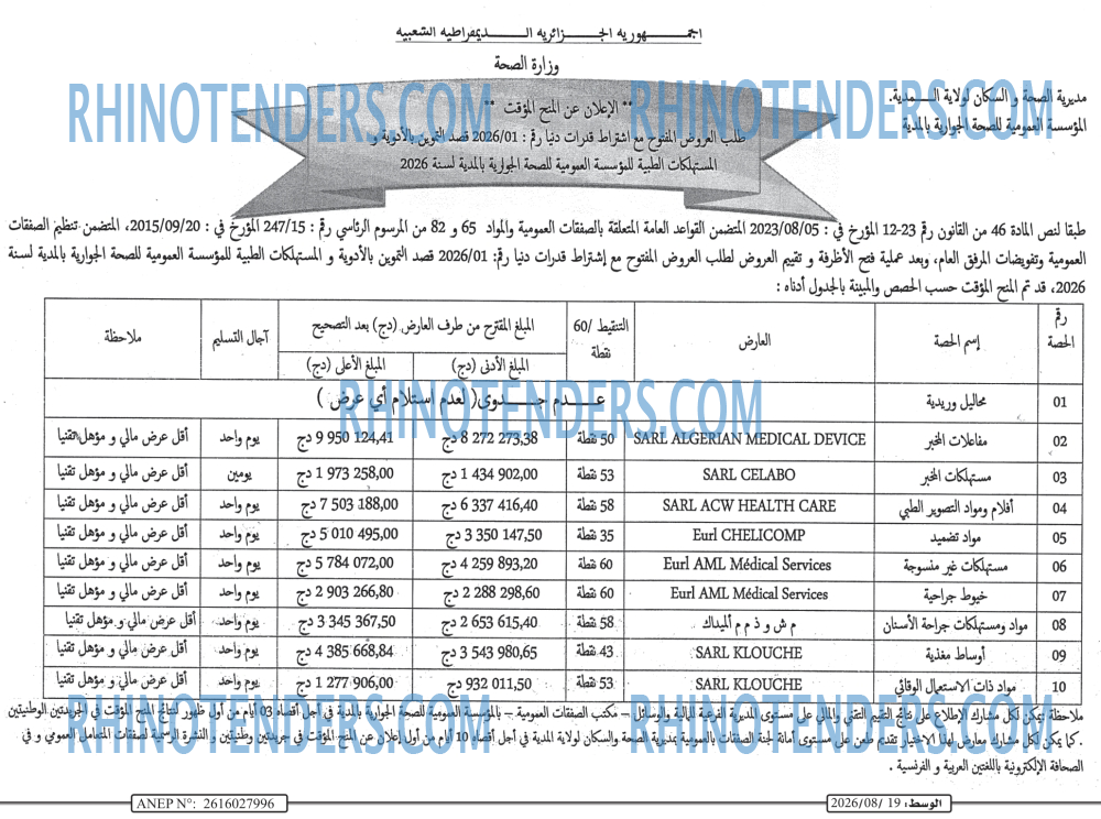 الوسط