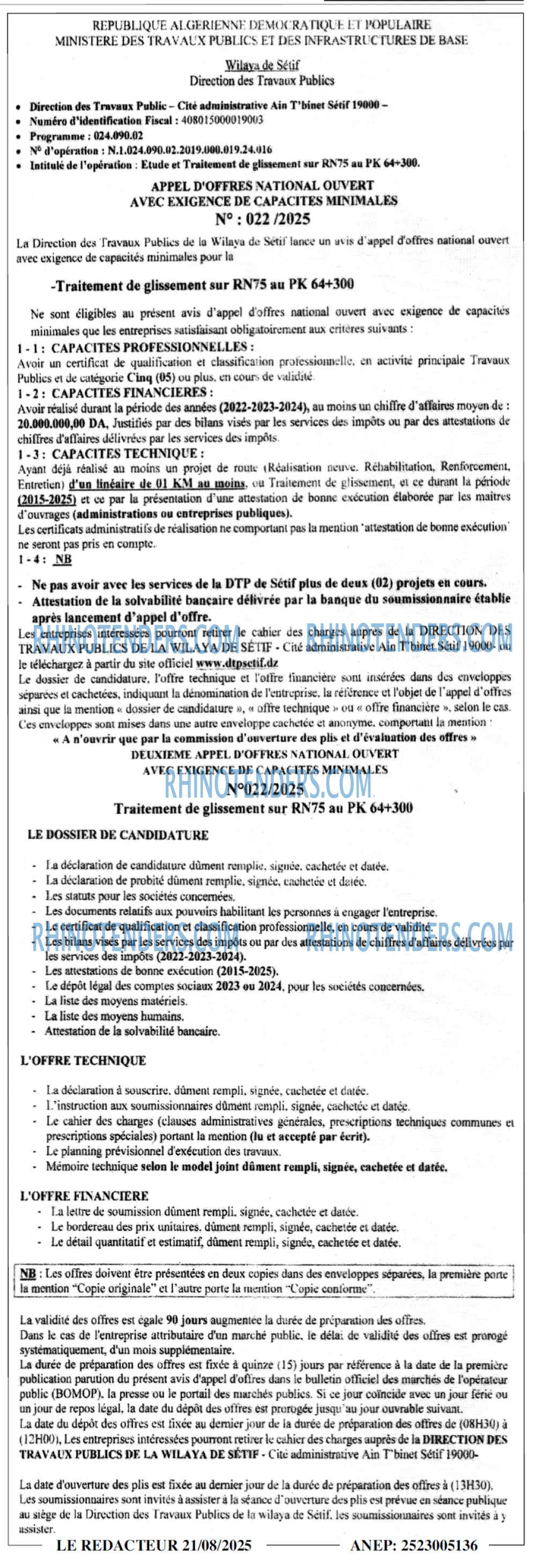 LE REDACTEUR