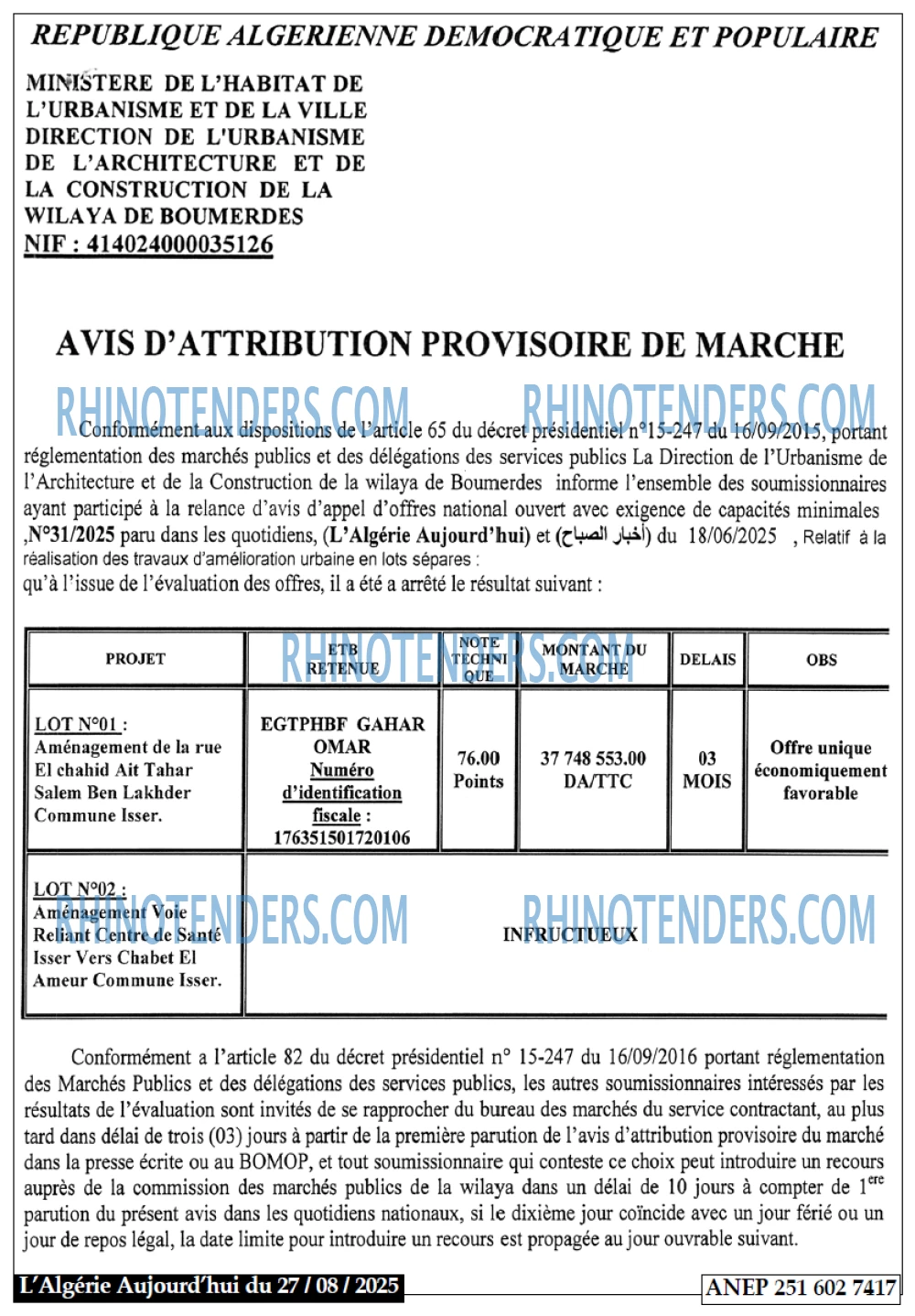 Aujourd'hui