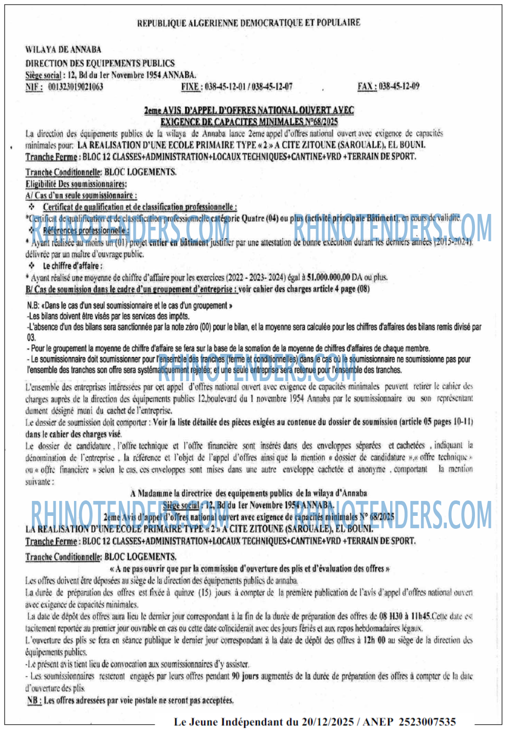 Jeune Independant