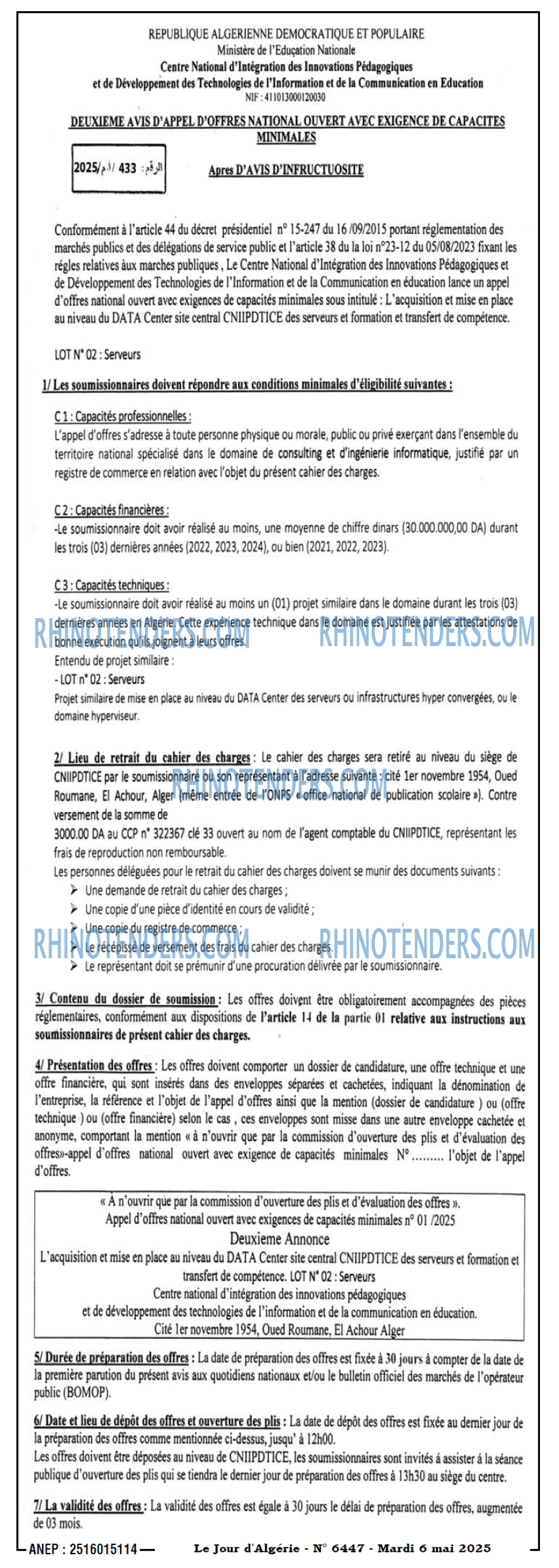 Le Jour d'Algérie