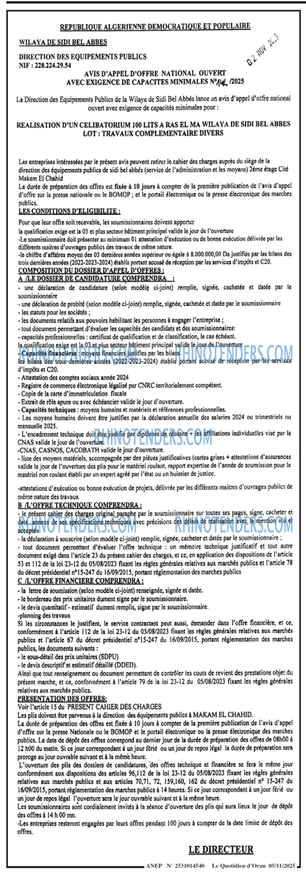 Le Quotidien d'Oran