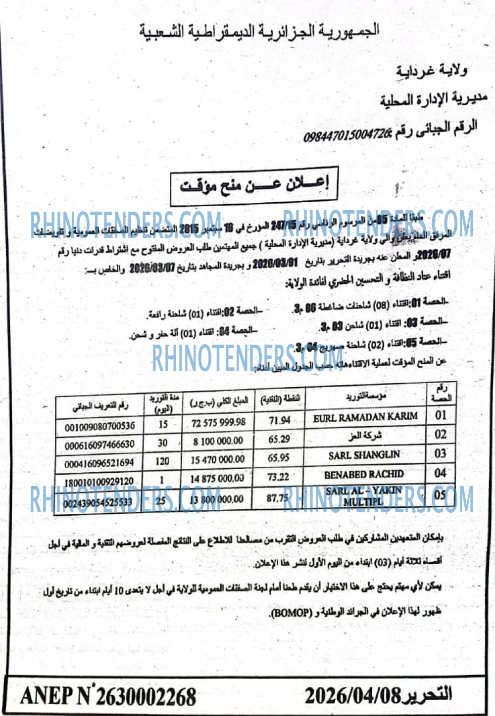 التحرير