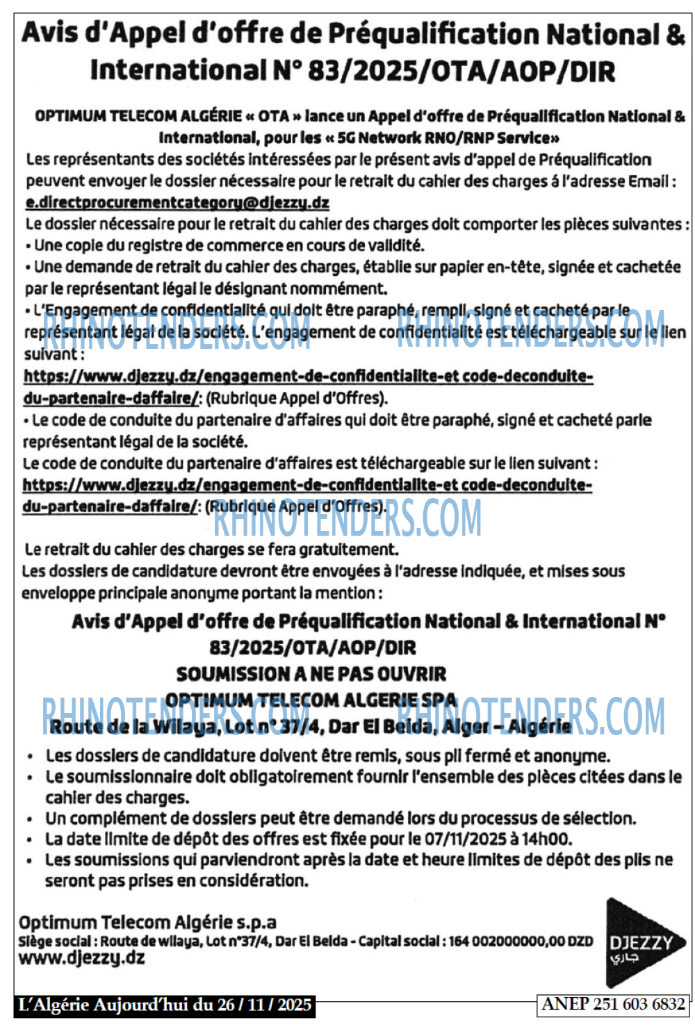 Le Jour d'Algérie