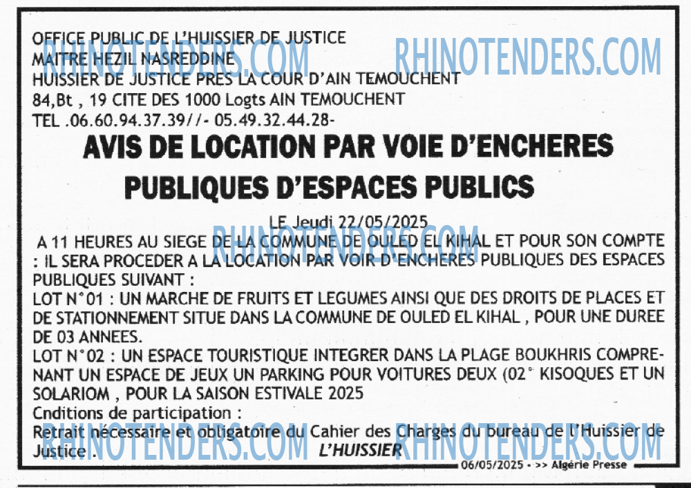 ALGERIE PRESSE