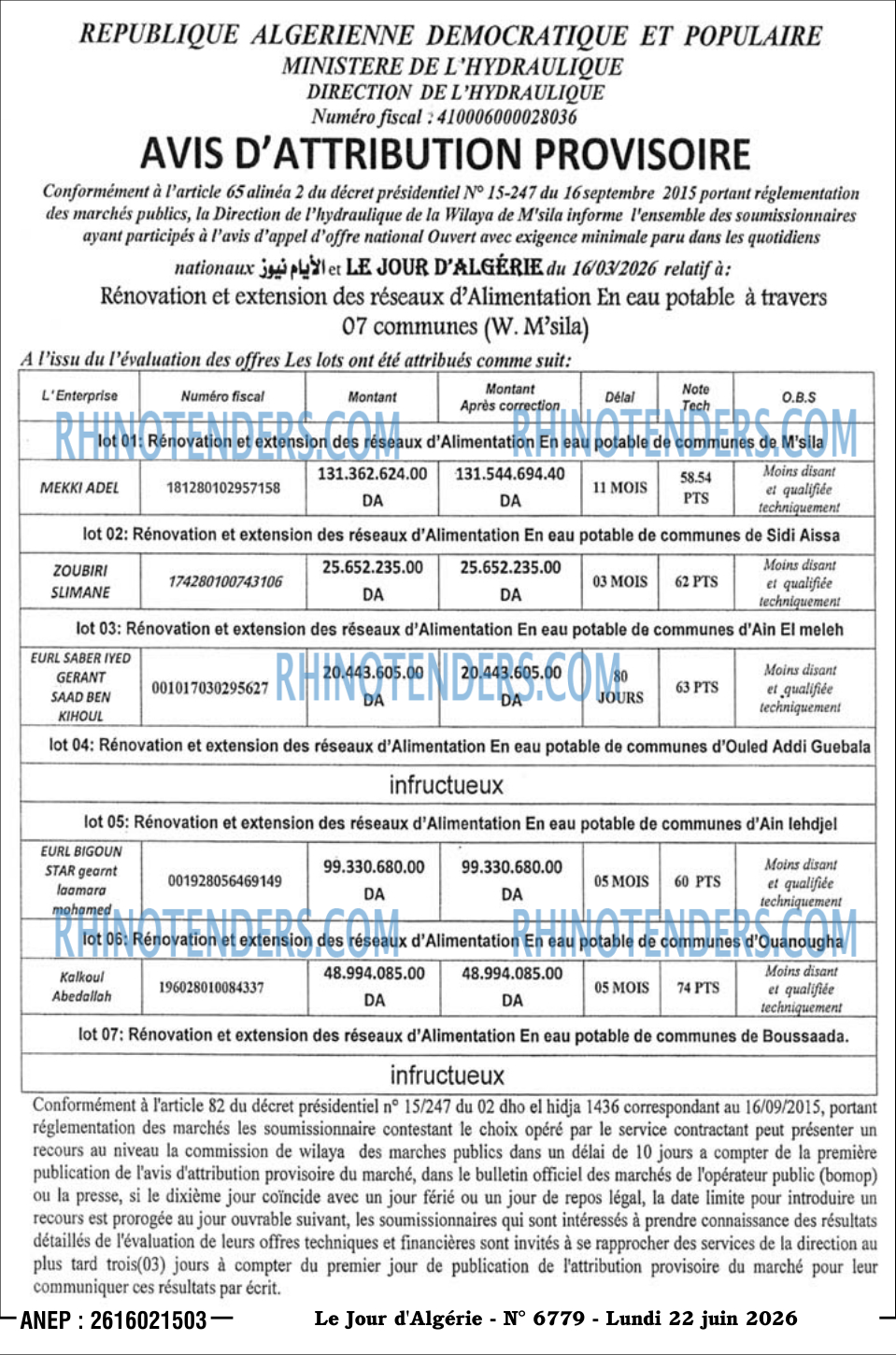 Le Jour d'Algérie