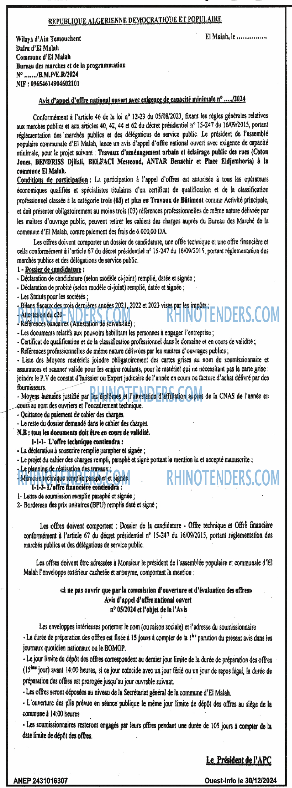 ouest TRIBUNE