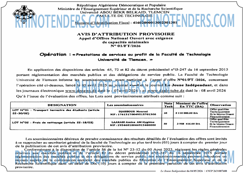 Jeune Independant