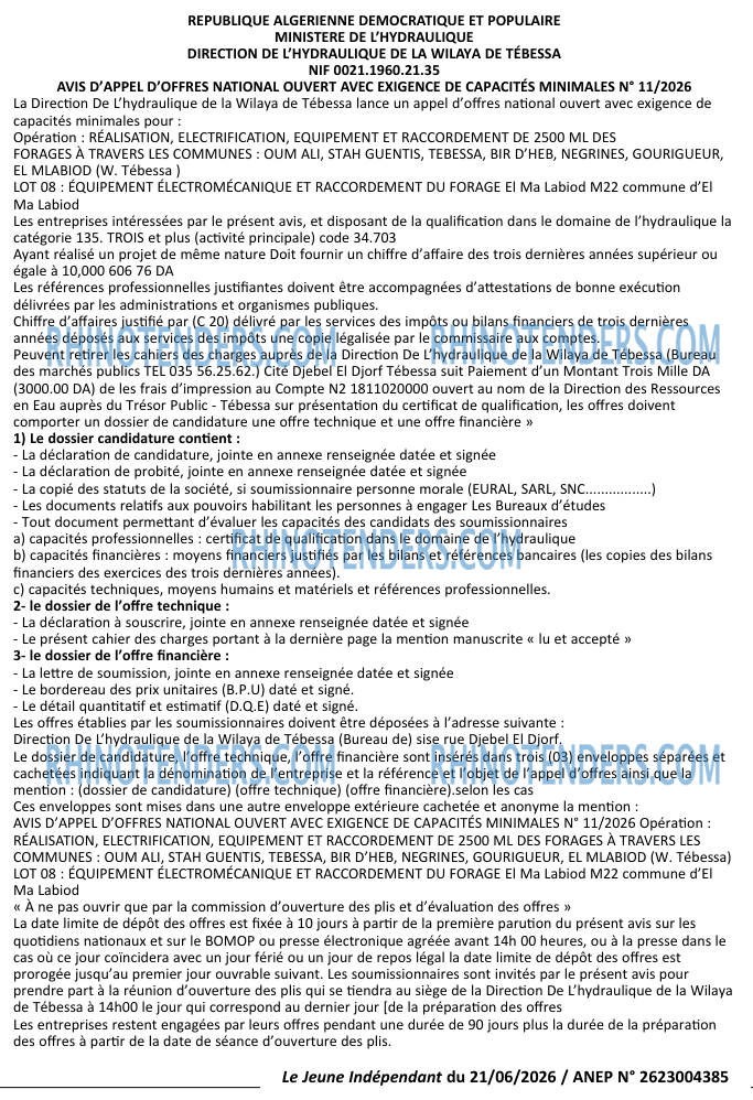 Jeune Independant