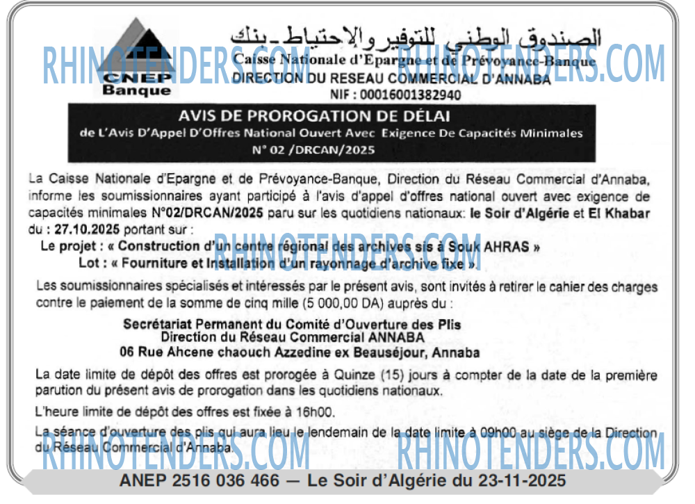 LE SOIR D'ALGERIE