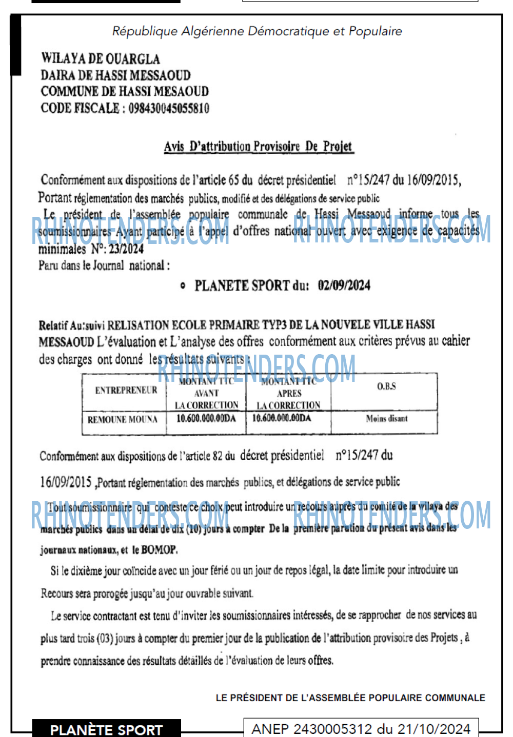 PLANETE SPORT