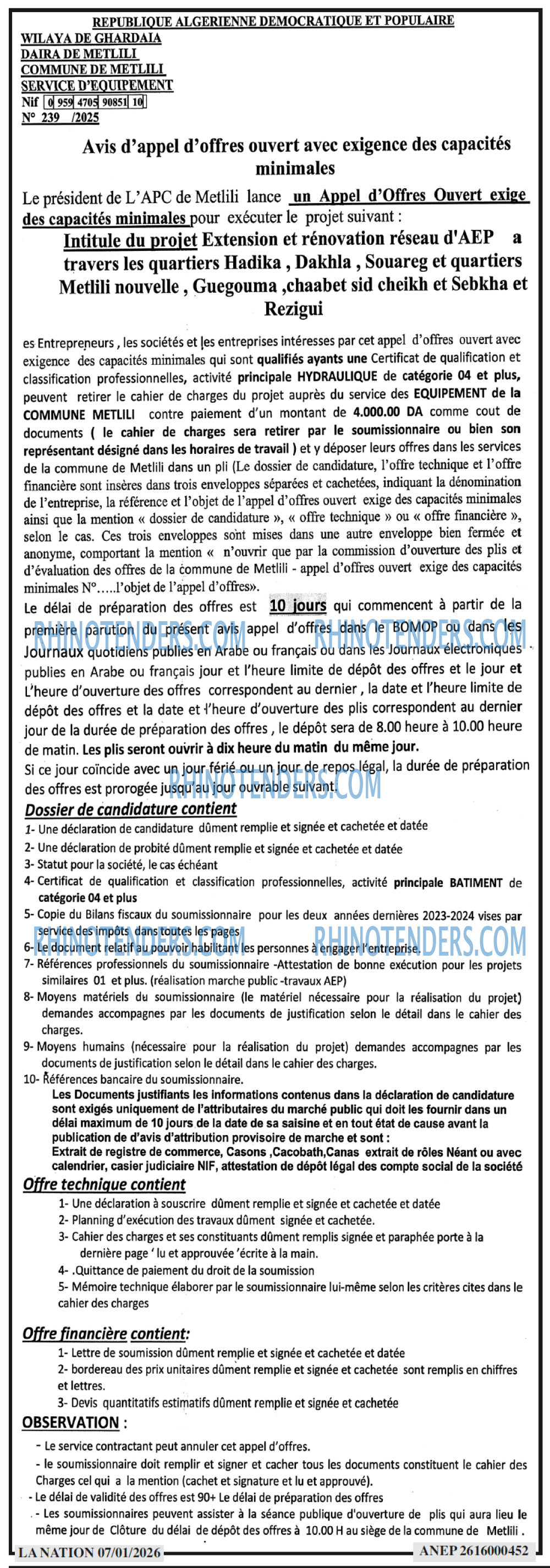 LA NATION