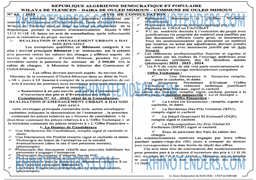 Jeune Independant