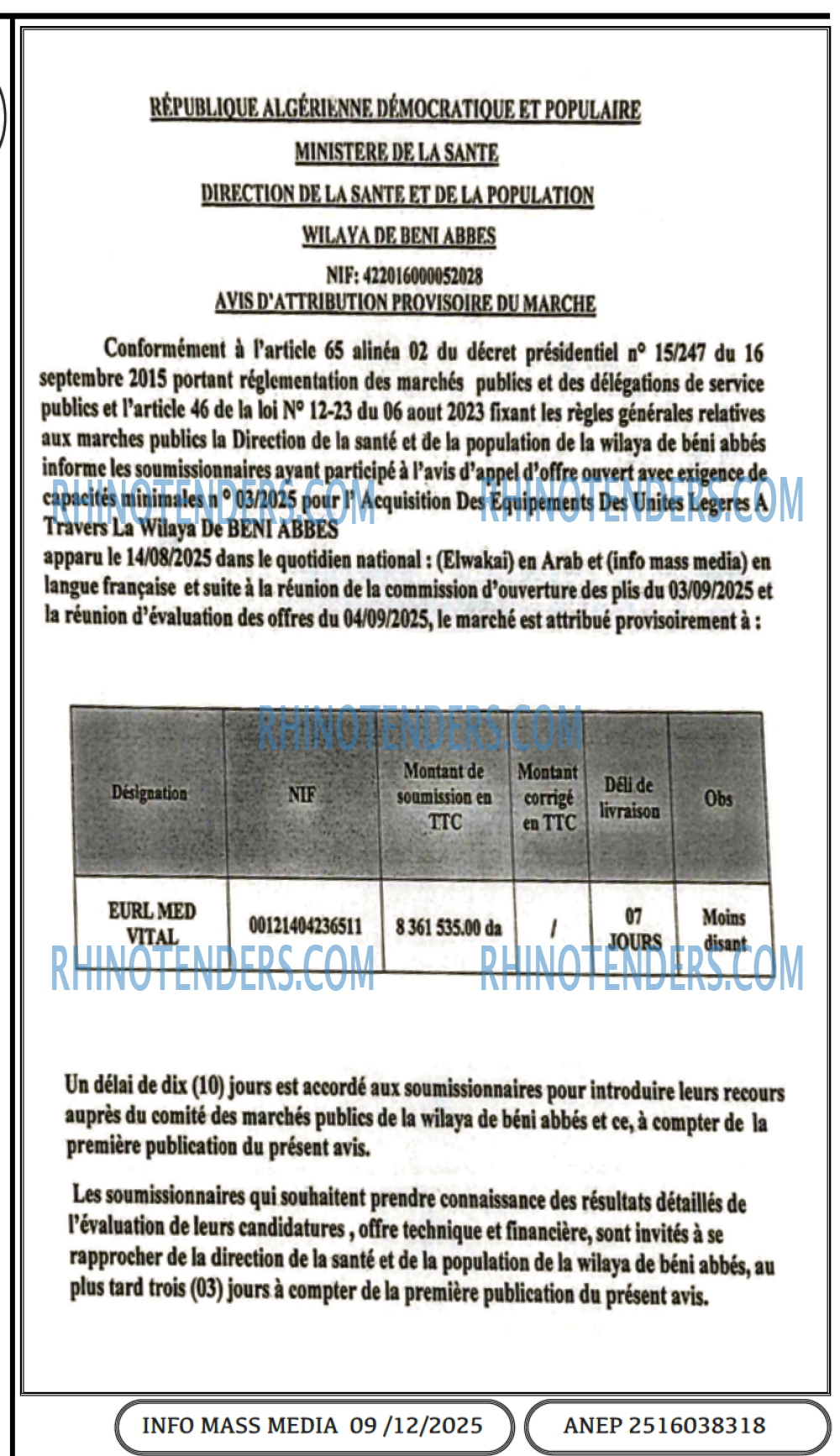Infos Mass Media