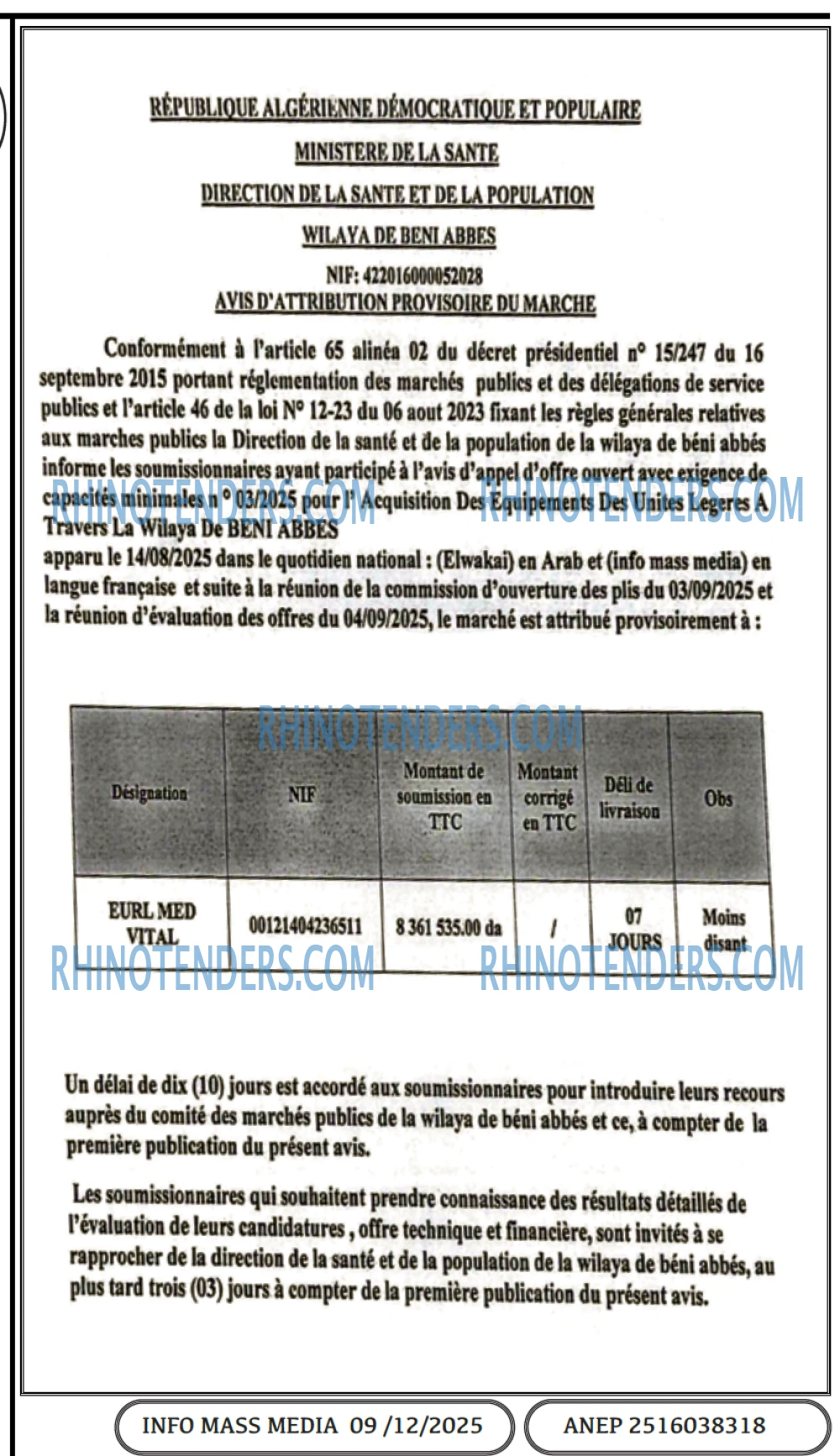 Infos Mass Media