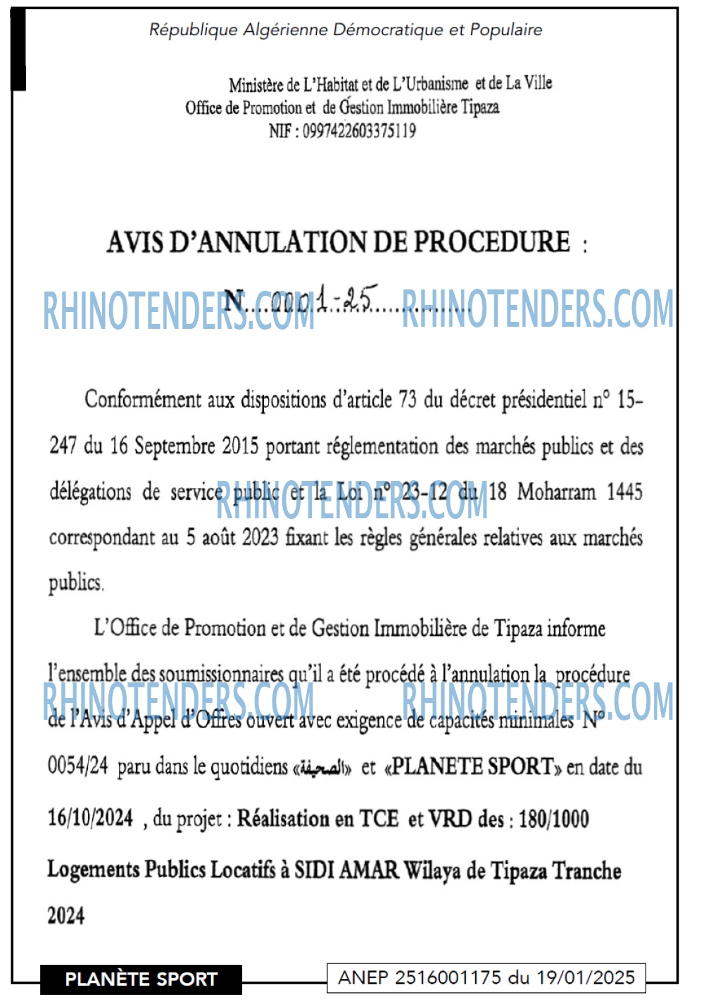PLANETE SPORT