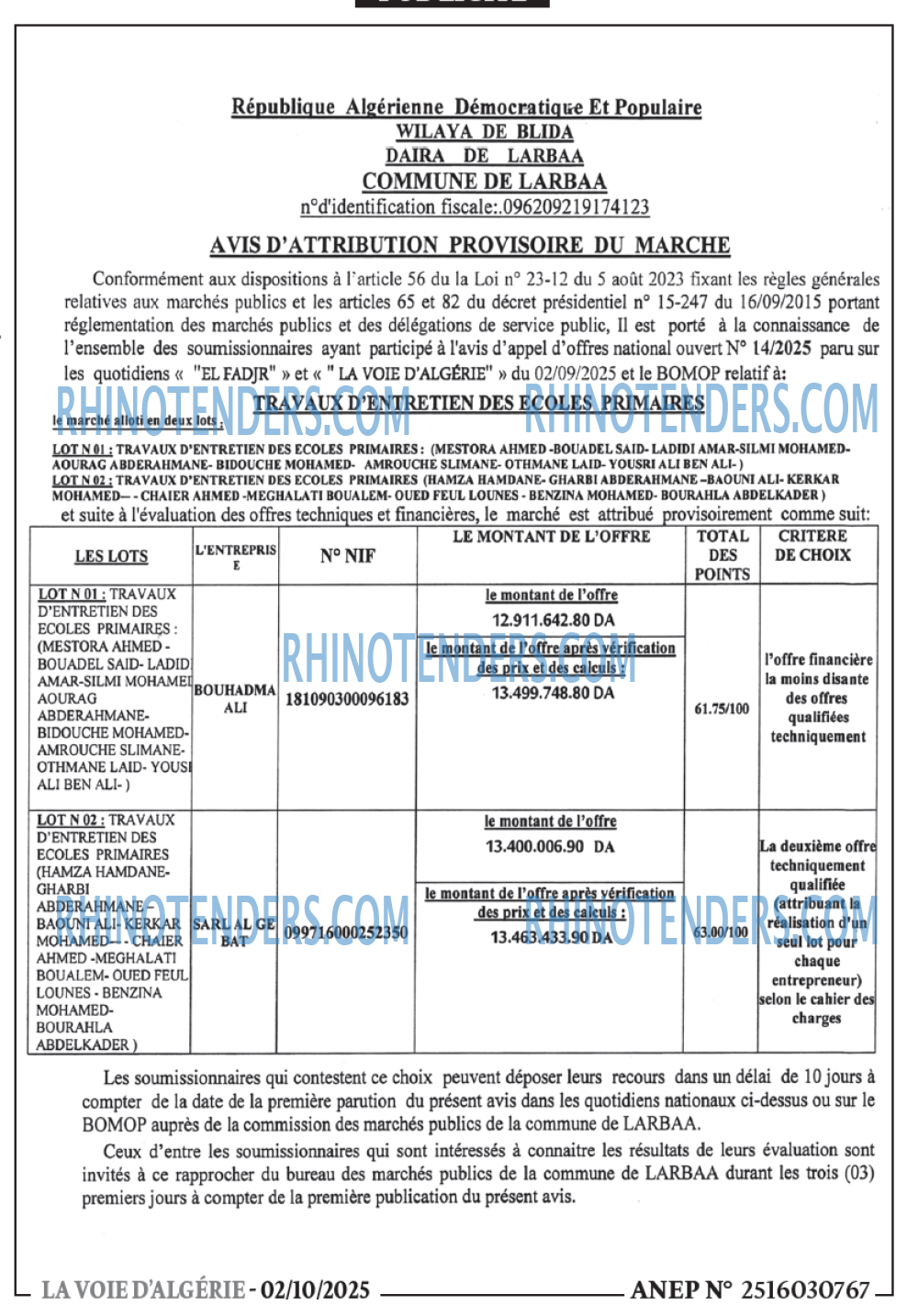 La Tribune