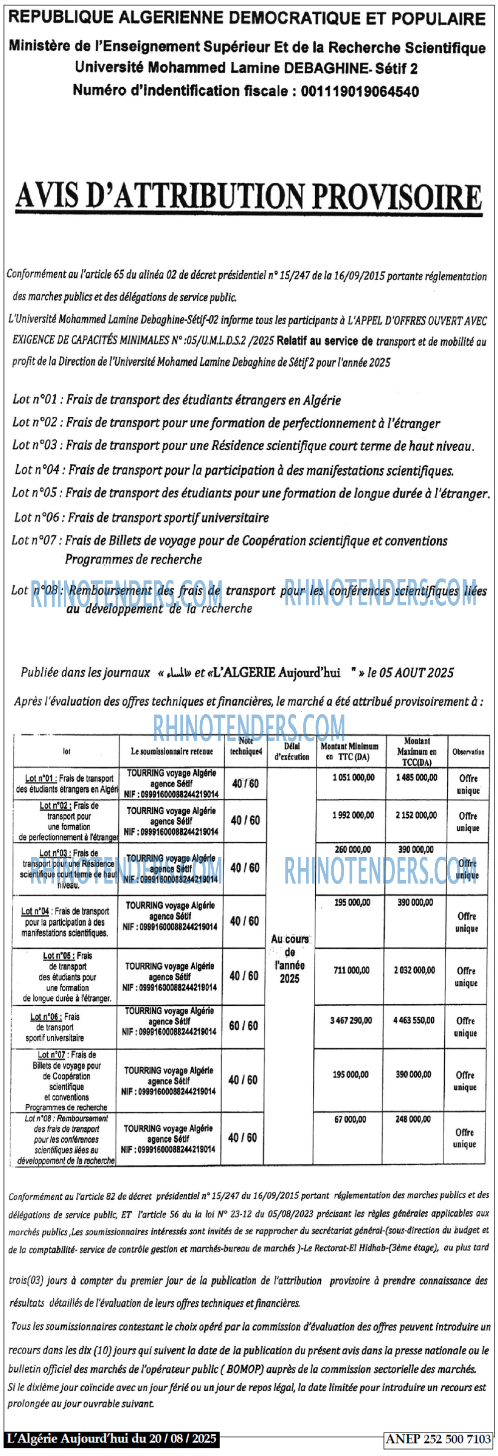 Aujourd'hui