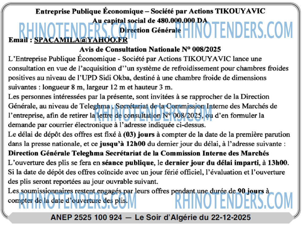 LE SOIR D'ALGERIE