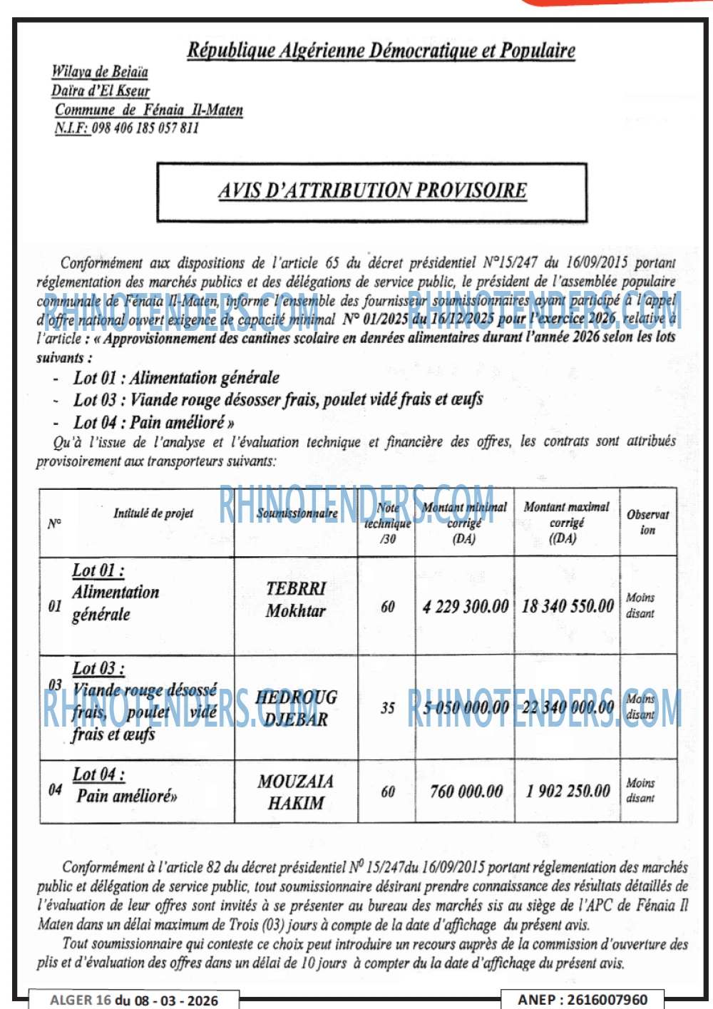 Autres