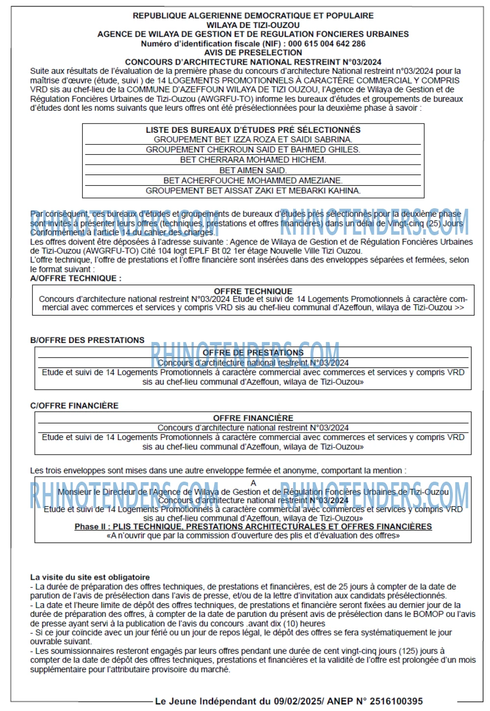 Jeune Independant