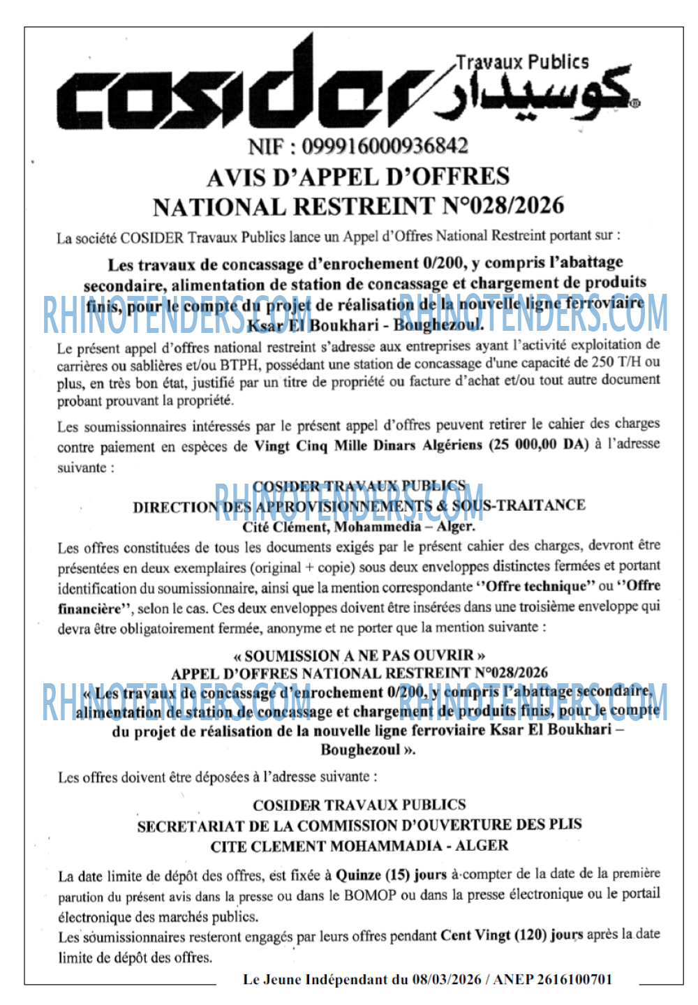 Jeune Independant