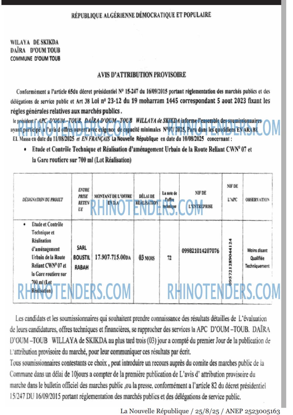 La Tribune