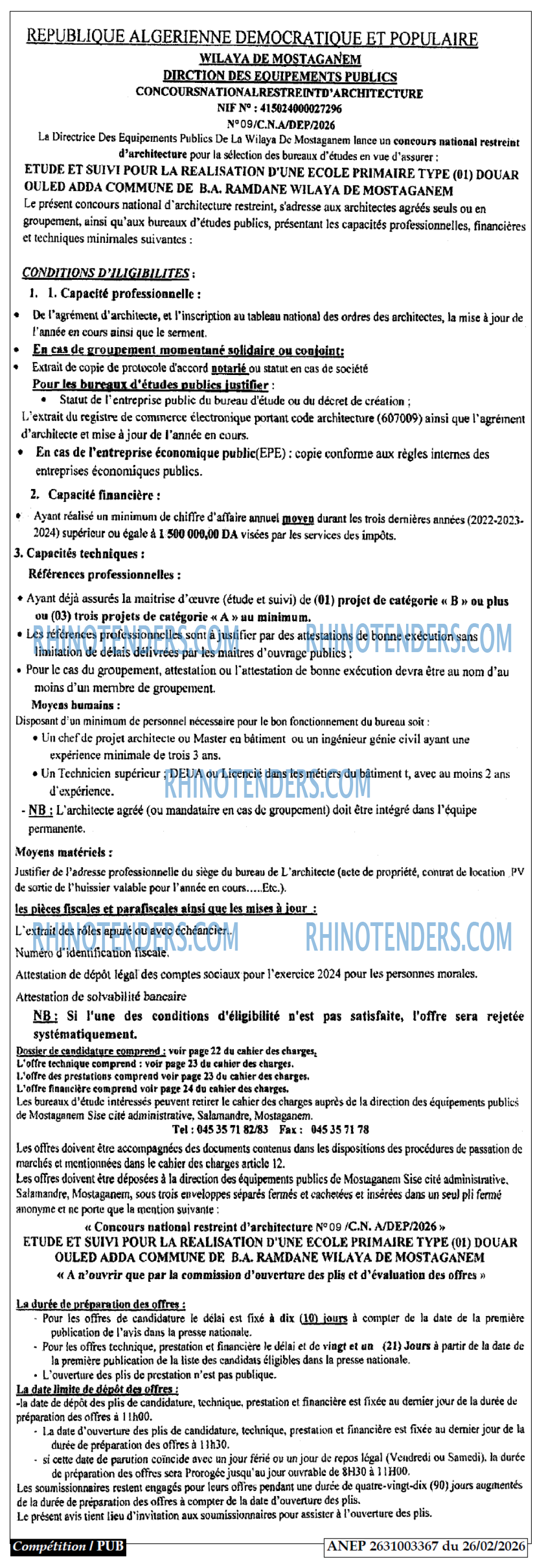 ALGERIE PRESSE