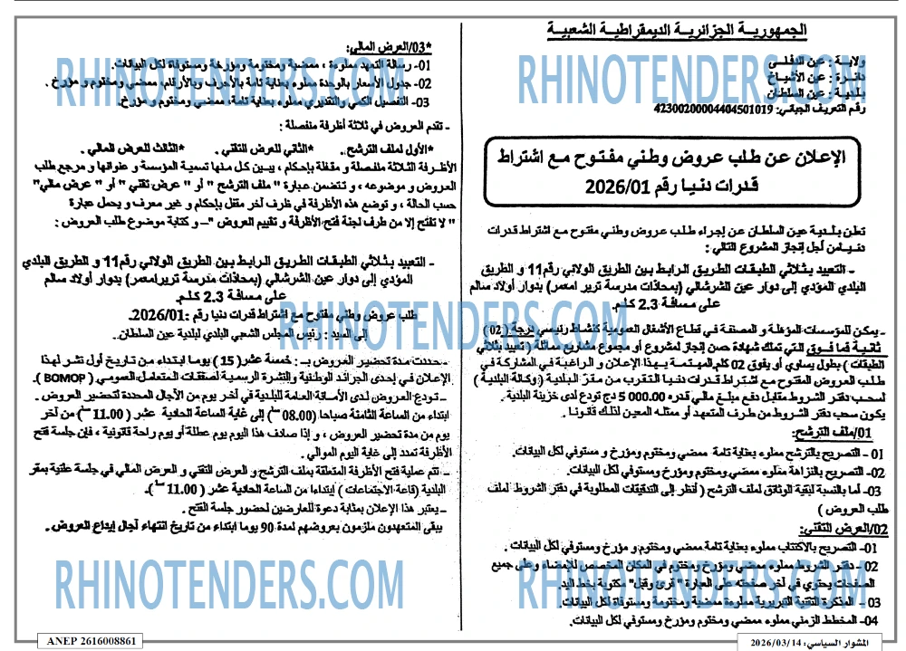 المشوار السياسي