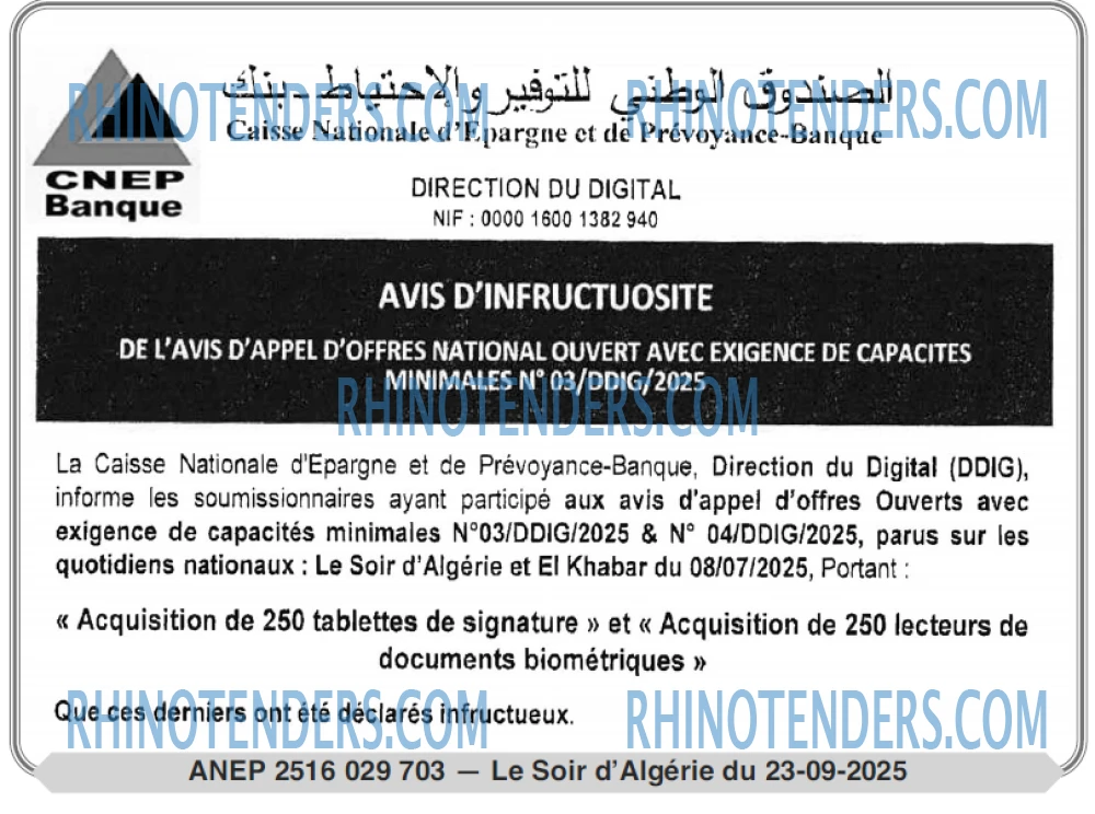 LE SOIR D'ALGERIE