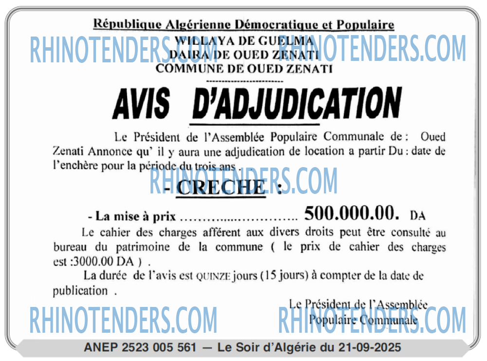LE SOIR D'ALGERIE