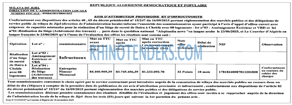 Le Courrier d'Algerie