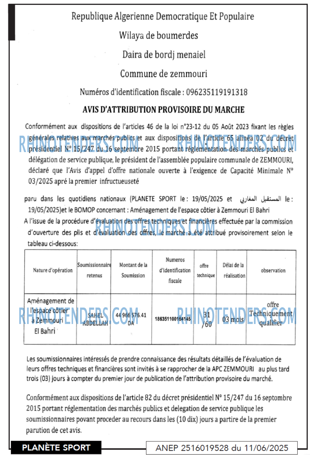 PLANETE SPORT