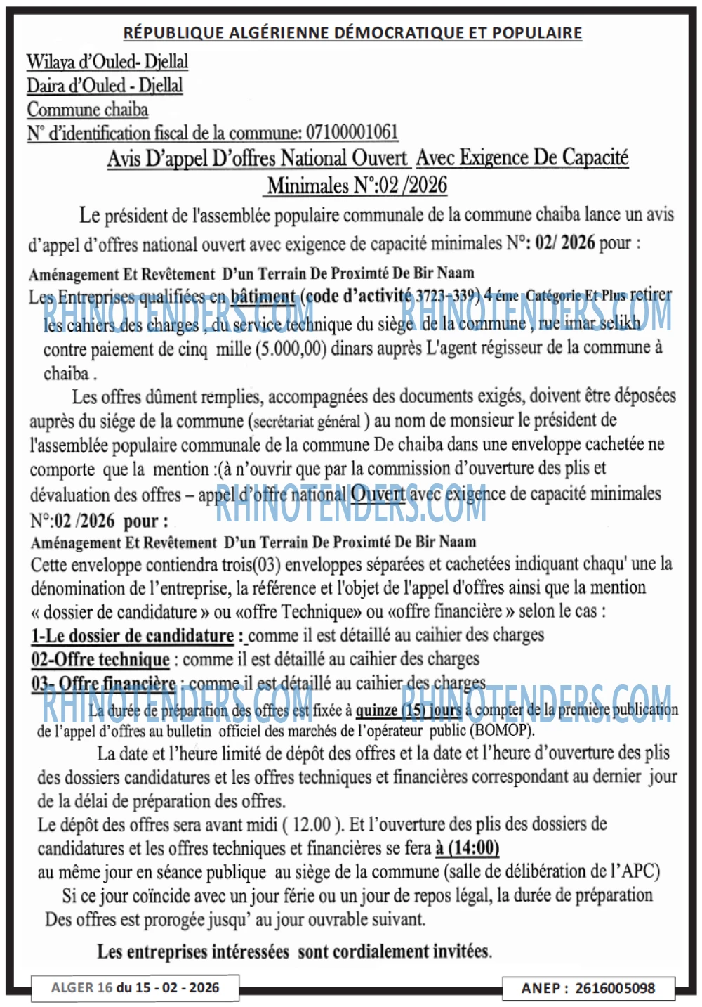 ALGER 16