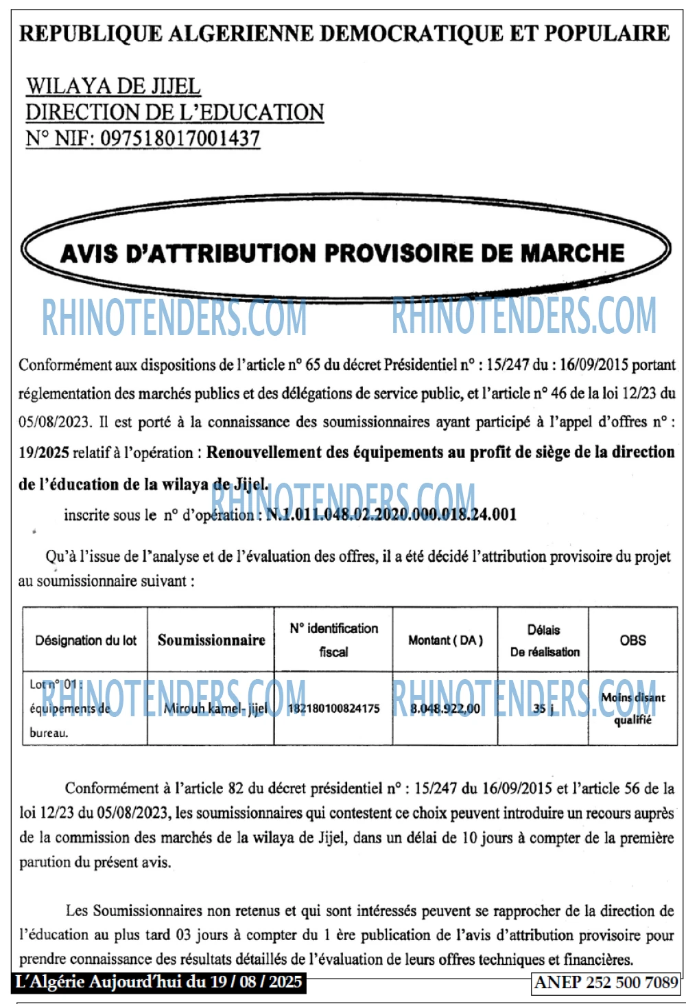 Aujourd'hui